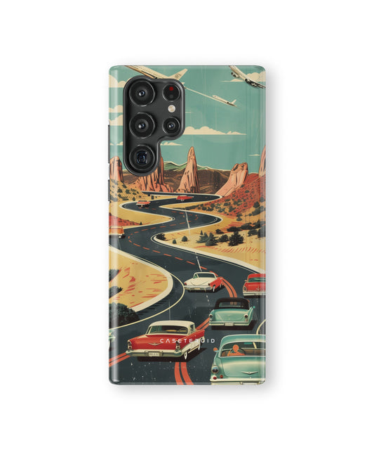 Vintage Journey Route Tough Case for Samsung Galaxy S22 Ultra - CASETEROID