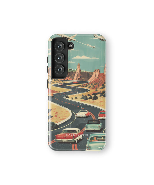 Vintage Journey Route Tough Case for Samsung Galaxy S23 - CASETEROID