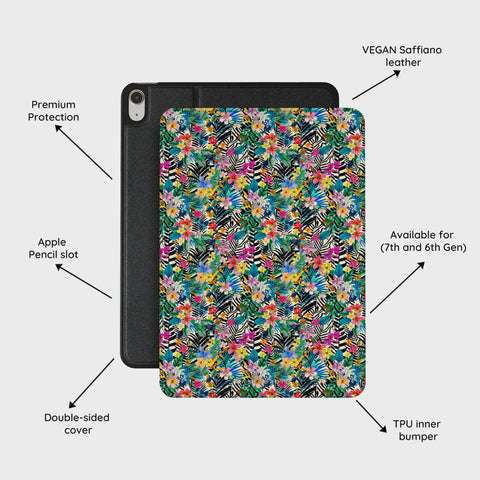Jungle Bloom - iPad Air 11 (7th/6th Gen) Case