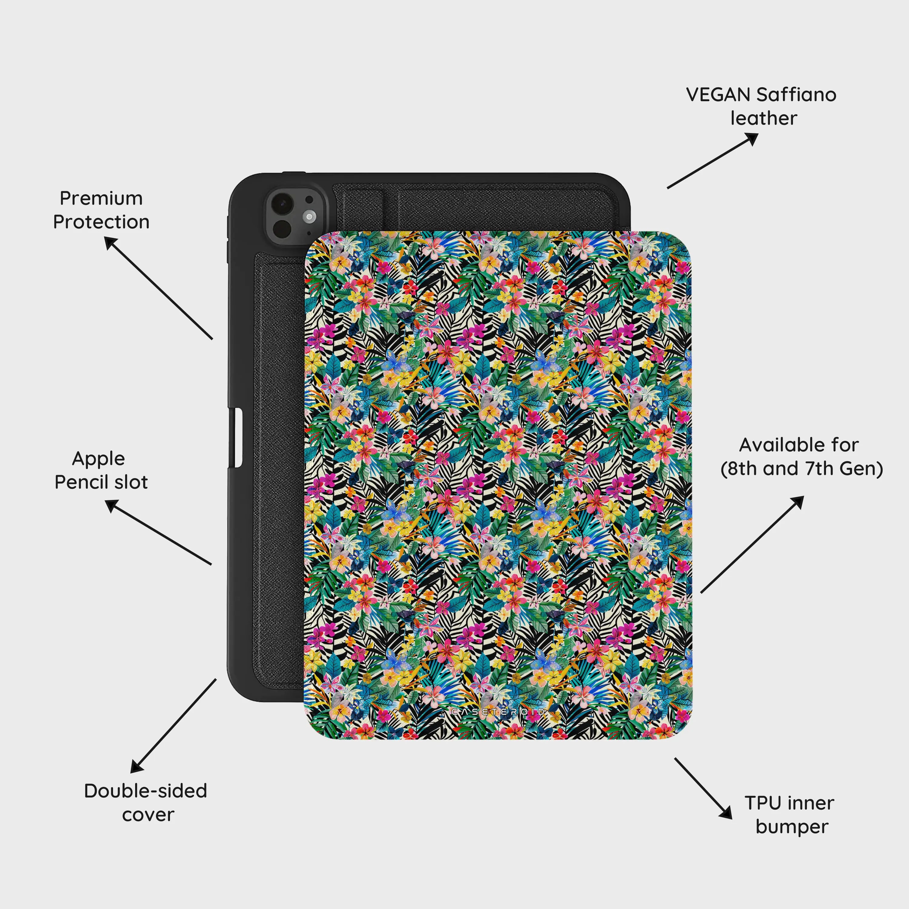 Jungle Bloom - iPad Pro 11 (8th/7th Gen) Case