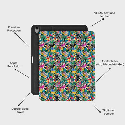Jungle Bloom - iPad Air 13 (8th/7th/6th Gen) Case