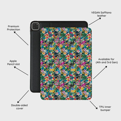 Jungle Bloom - iPad Pro 11 (4th/3rd Gen) Case
