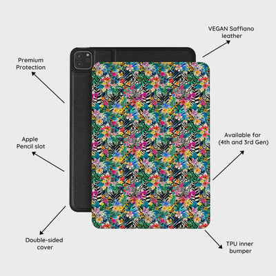 Jungle Bloom - iPad Pro 12.9 (4th/3rd Gen) Case