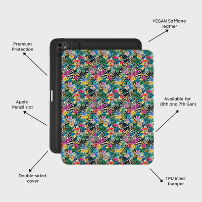 Jungle Bloom - iPad Pro 13 (8th/7th Gen) Case