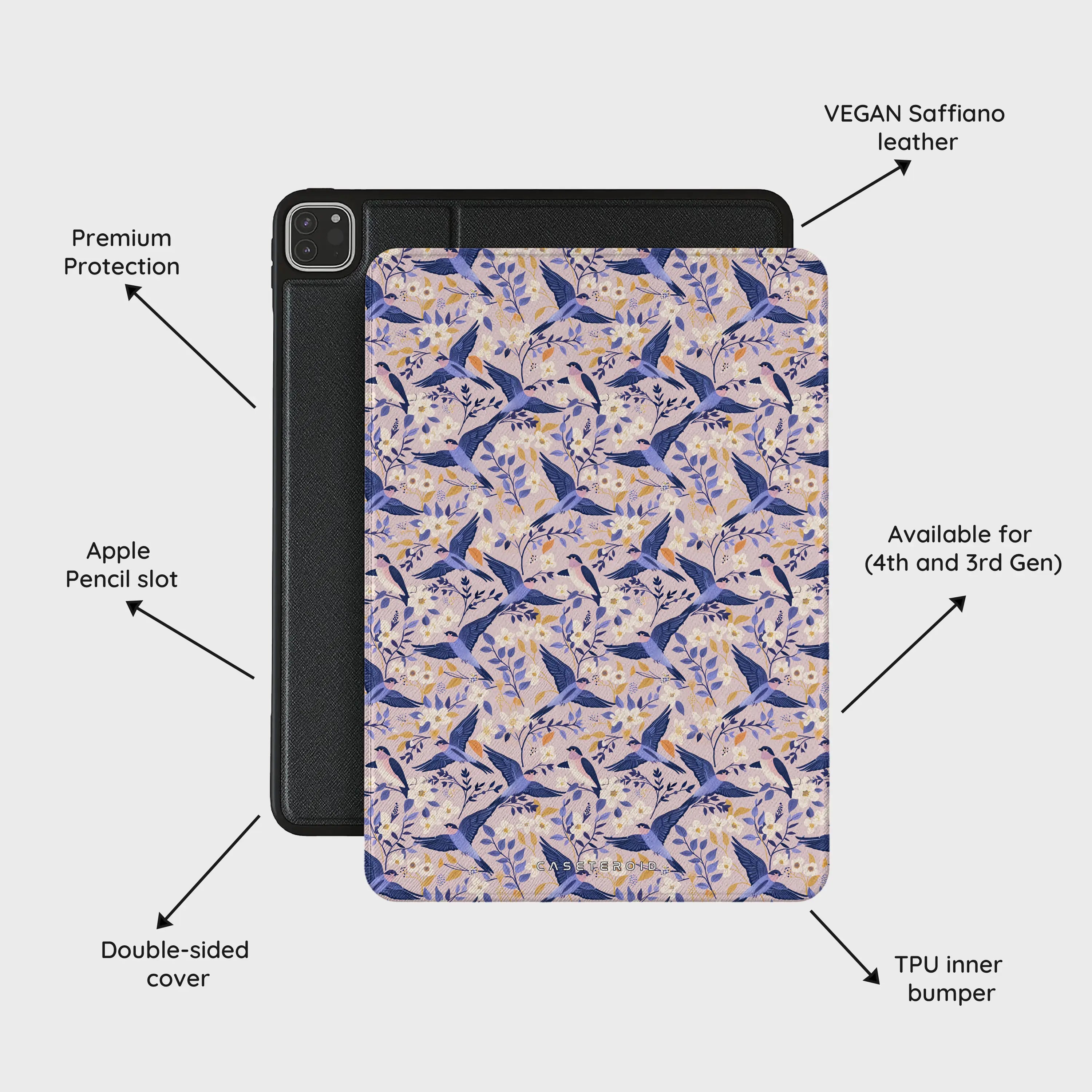 Indigo Serenade - iPad Pro 11 (4th/3rd Gen) Case
