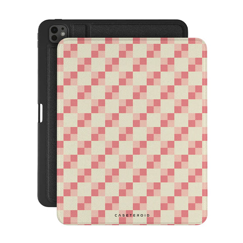 Blush Grid - iPad Pro 13 (8th/7th Gen) Case