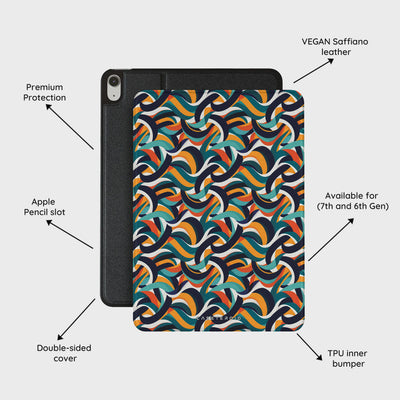 Ribbon Flow - iPad Air 11 (7th/6th Gen) Case