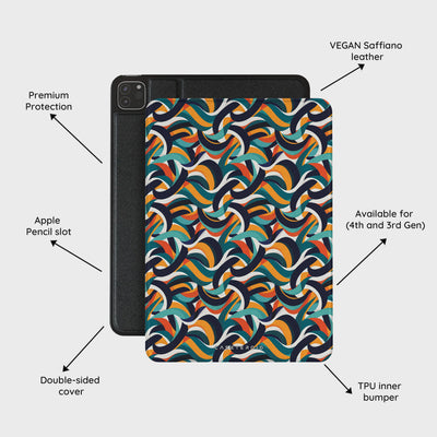 Ribbon Flow - iPad Pro 12.9 (4th/3rd Gen) Case