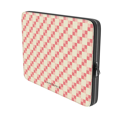 Blush Grid - Laptop Sleeve