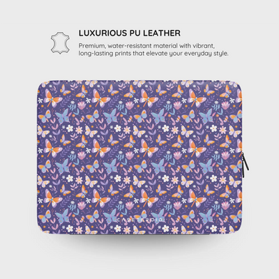 Violet Flutter - Laptop Sleeve