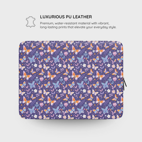 Violet Flutter - Laptop Sleeve