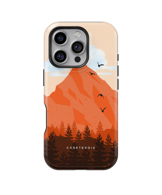 Woodland Peaks MagSafe Tough Case for iPhone 16 Pro - CASETEROID